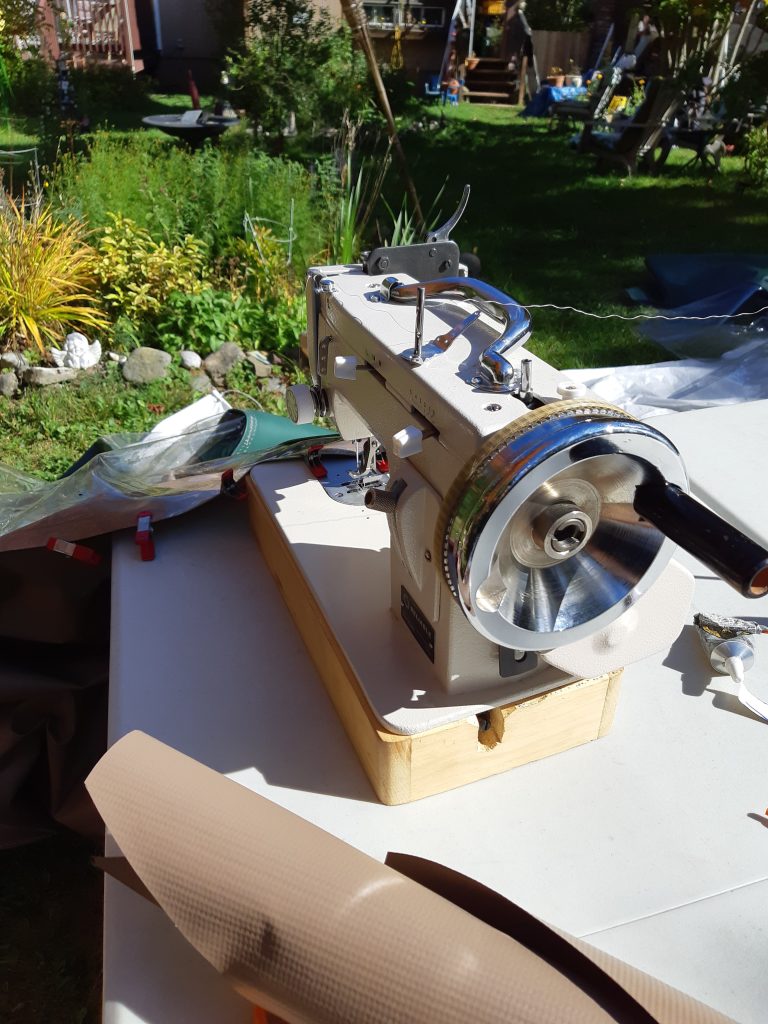 Heather making the cover